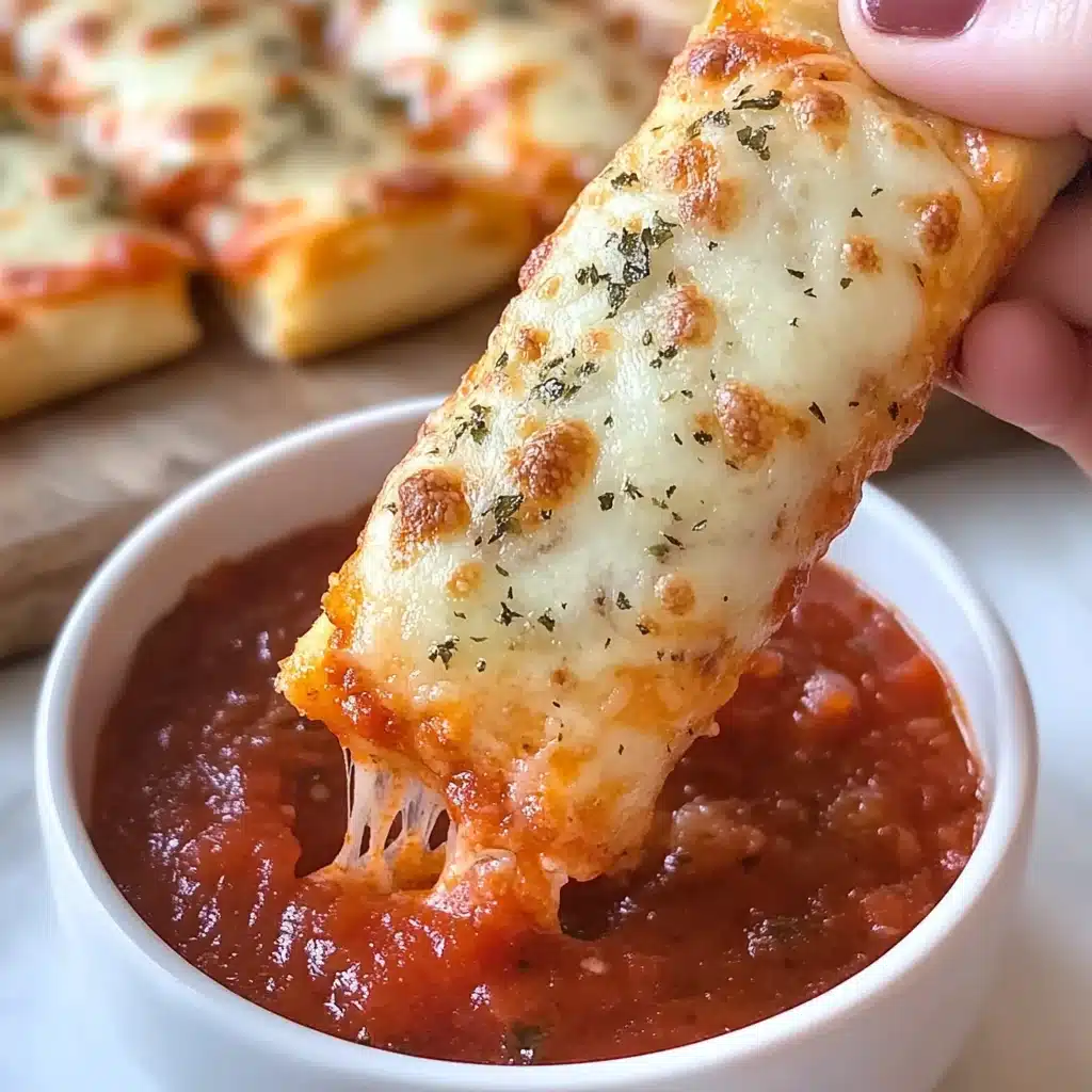 Easy Cheesy Breadsticks Recipe - Recipe Image