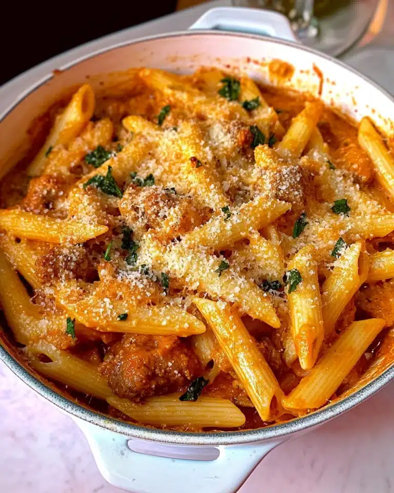 Creamy Tomato Chicken Pasta Recipe