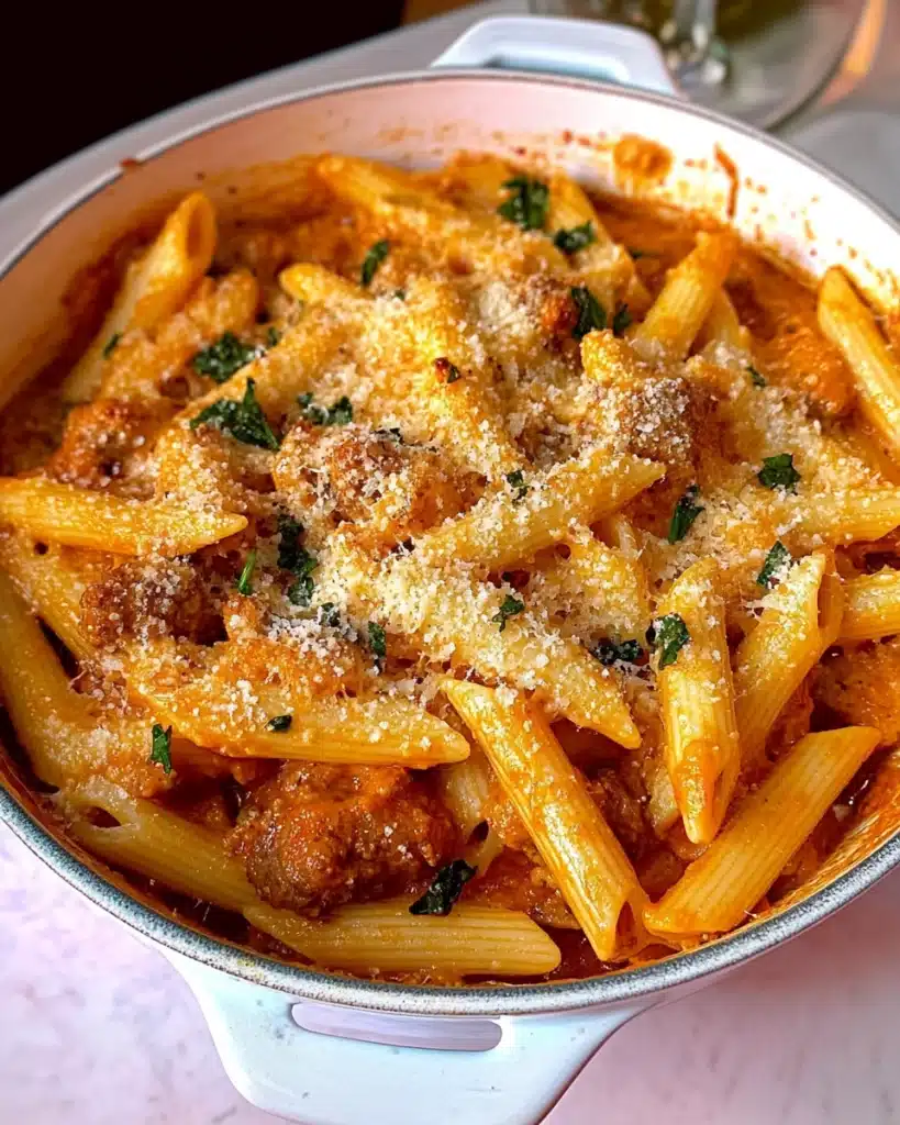 Creamy Tomato Chicken Pasta Recipe