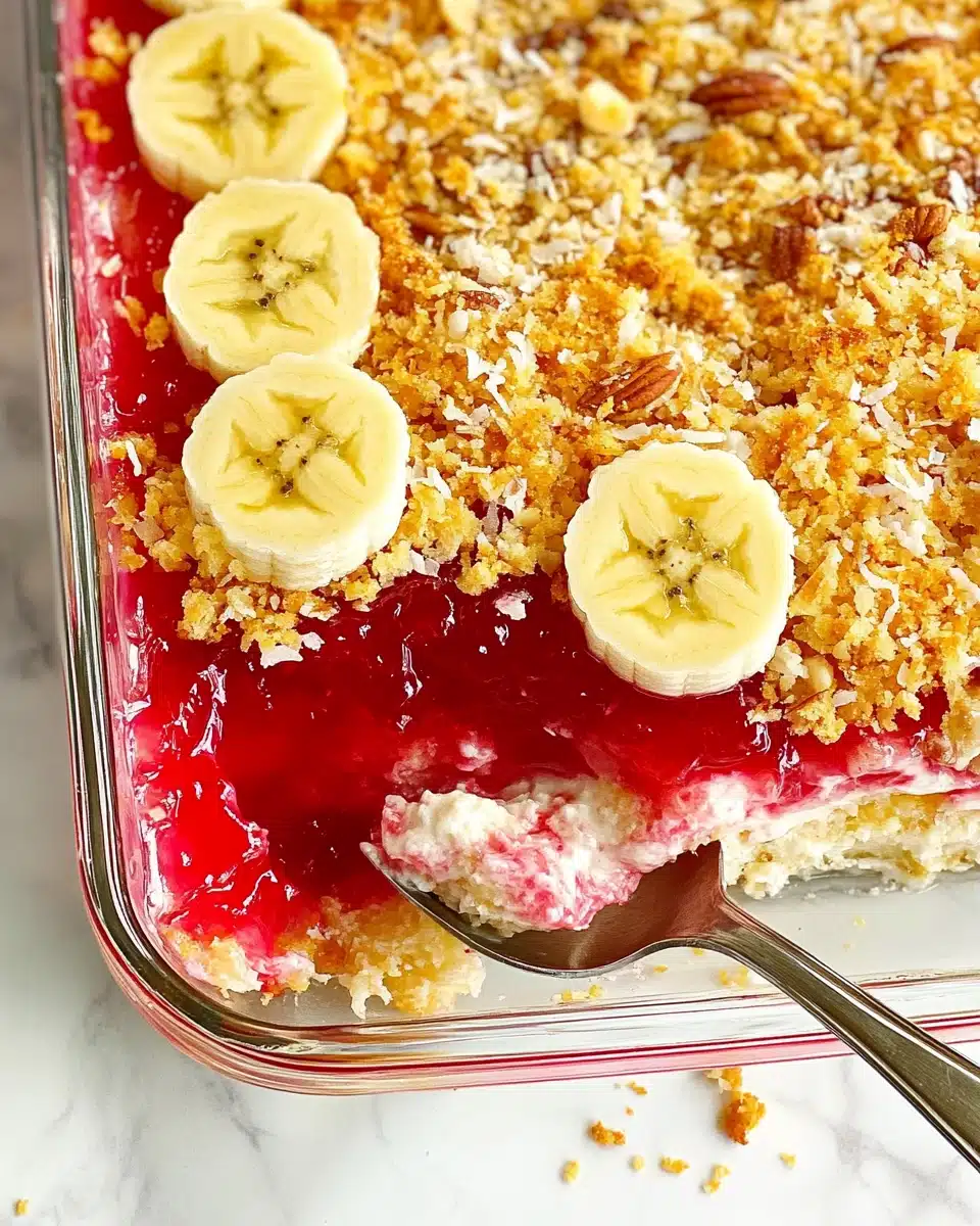 Banana Split Dump Cake Recipe