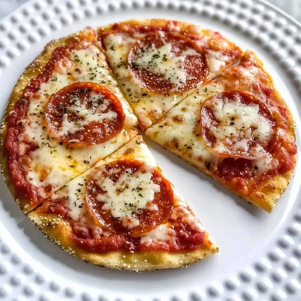 Easy 5 Minute Air Fryer Tortilla Pizza Recipe - Recipe Image