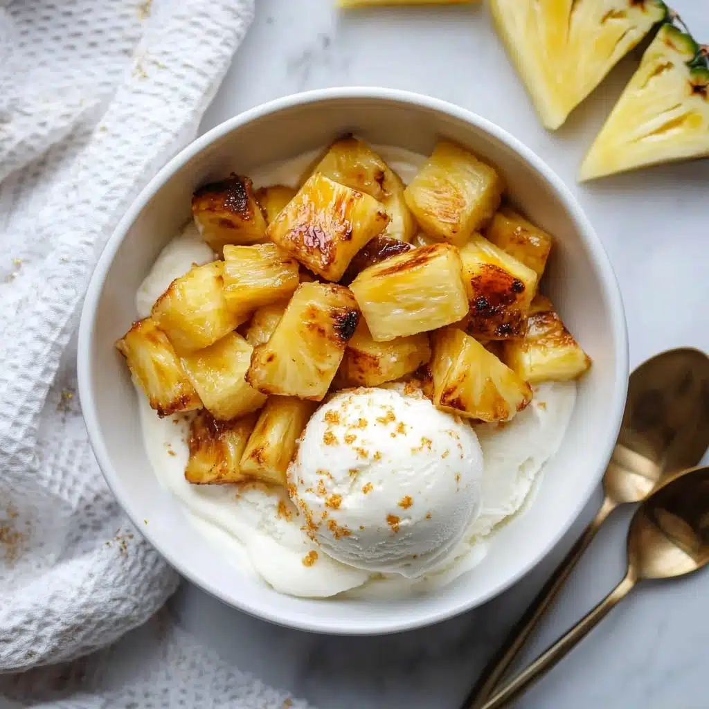 Maple Cinnamon Air Fryer Pineapple Recipe - Recipe Image
