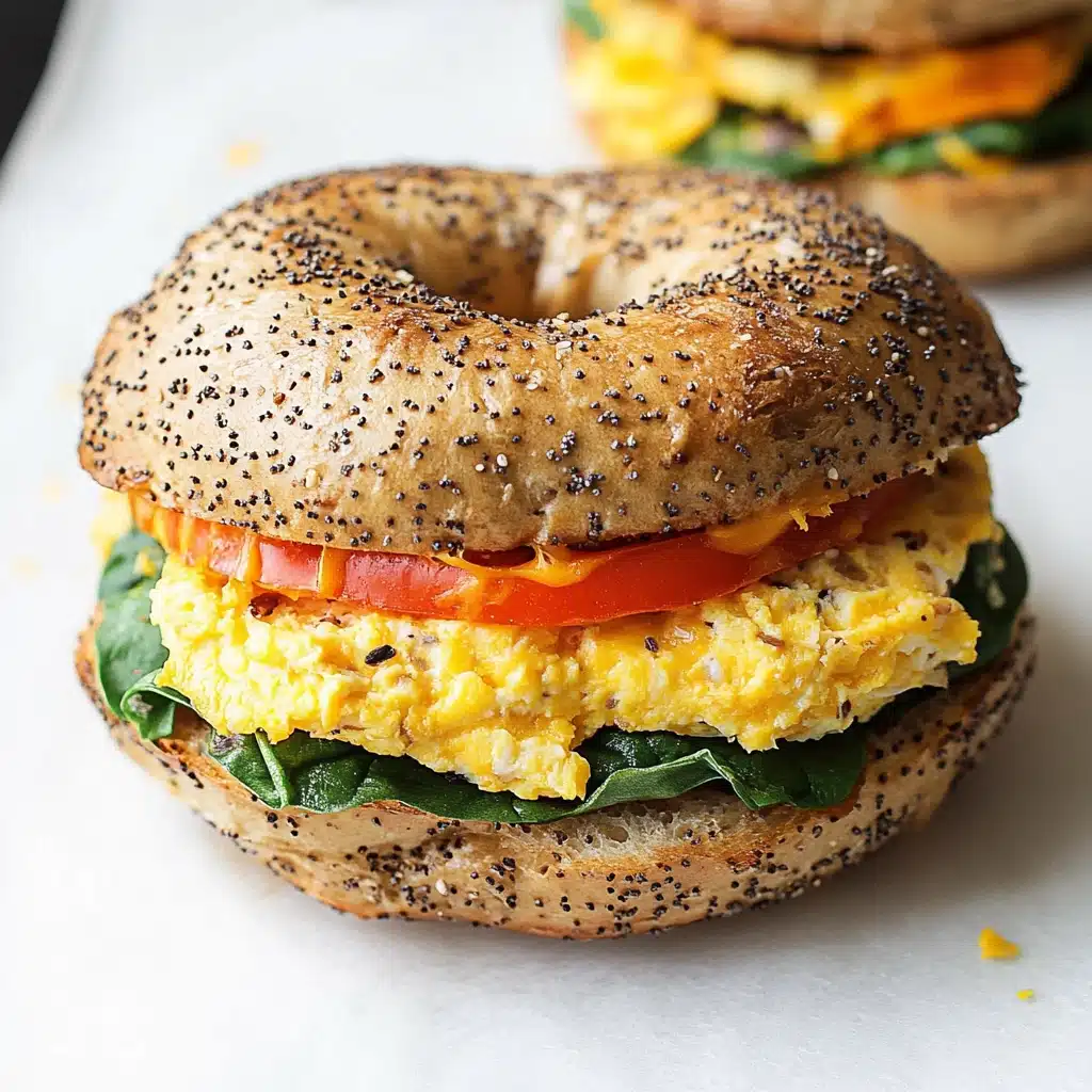 Meal Prep Breakfast Egg Bagels Recipe - Recipe Image
