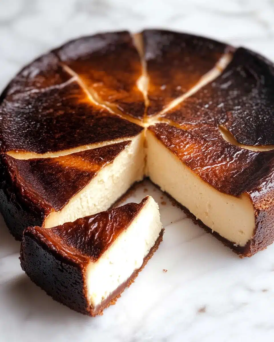 Mini Burnt Basque Cheesecake Recipe