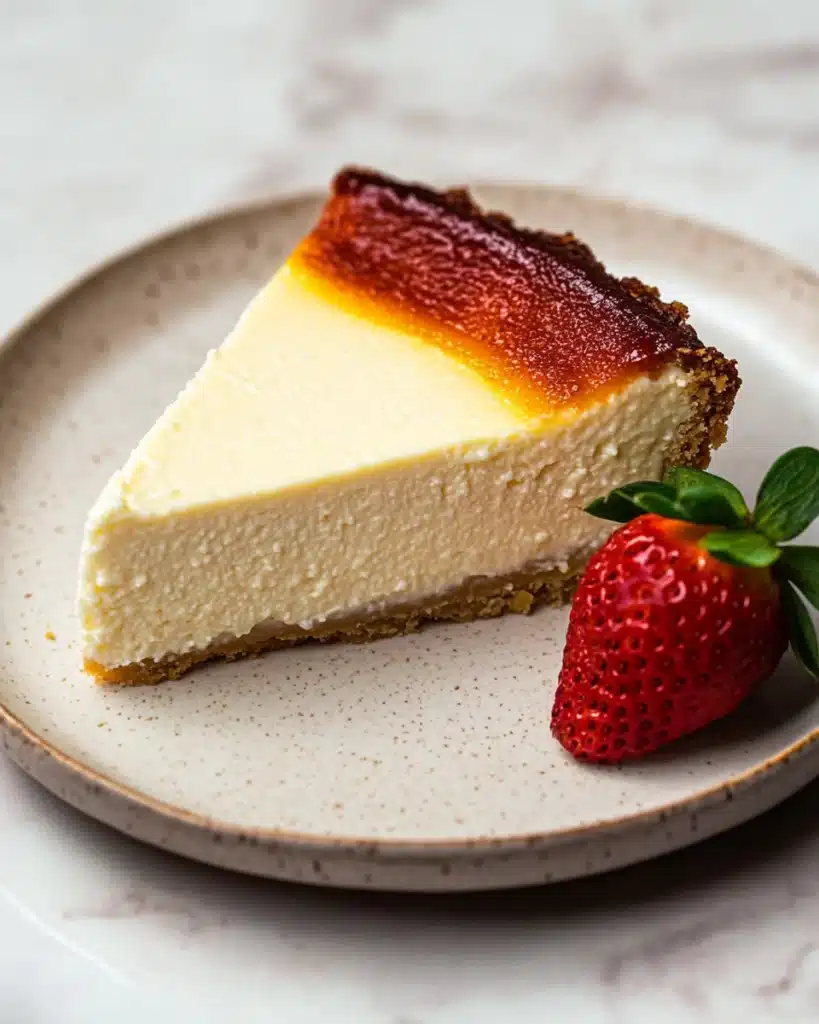 Loaf Pan Basque Cheesecake Recipe