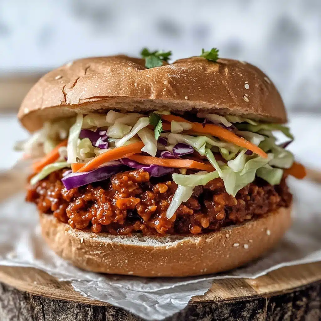 Vegan BBQ Lentil Sloppy Joes Recipe - Recipe Image