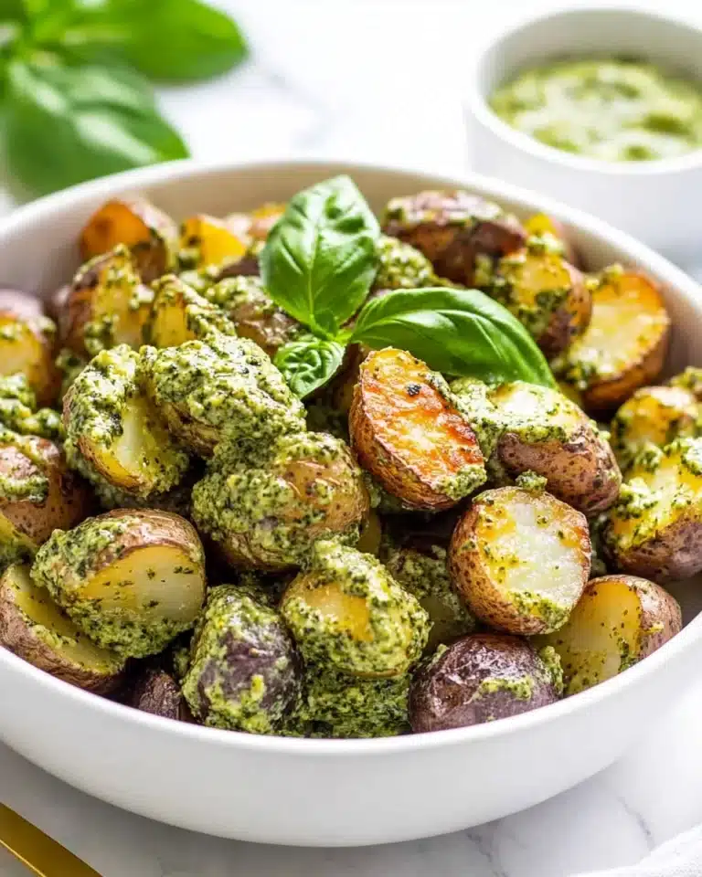 Creamy Pesto Potato Salad Recipe