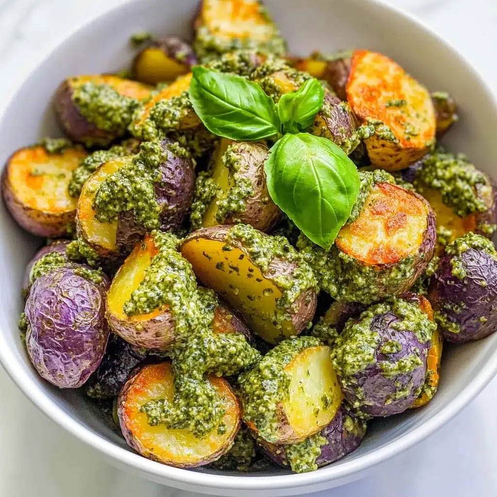 Creamy Pesto Potato Salad Recipe - Recipe Image