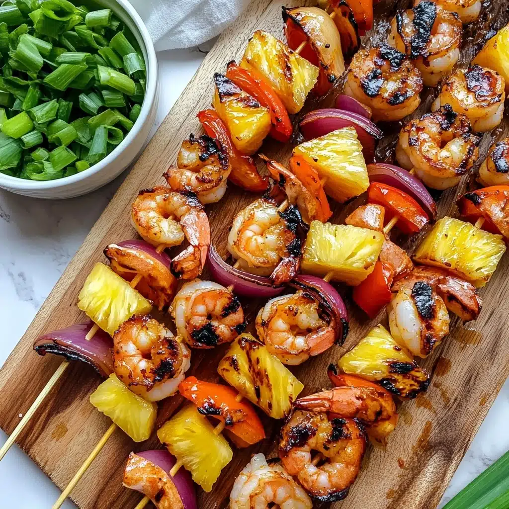 Sweet and Sour Grilled Shrimp Skewers Recipe - Recipe Image