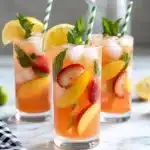 Peach Strawberry Lemonade Recipe