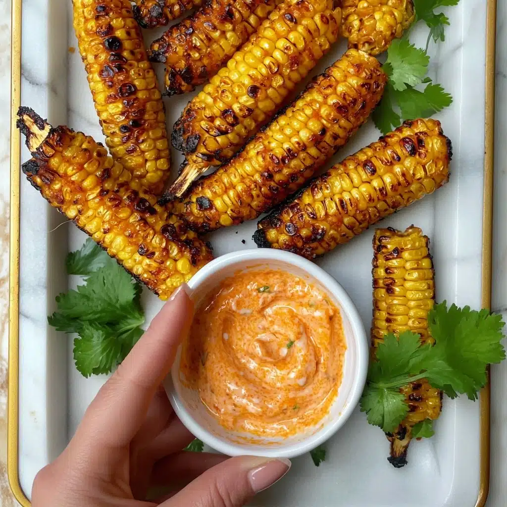 Spicy Corn Ribs (Corn 'Riblets') Recipe - Recipe Image