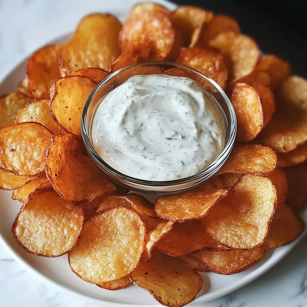 Cactus Cut Potatoes & Dip Recipe - Recipe Image