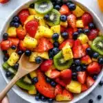 Fruit Salad with Honey-Lime Poppy Seed Dressing Recipe