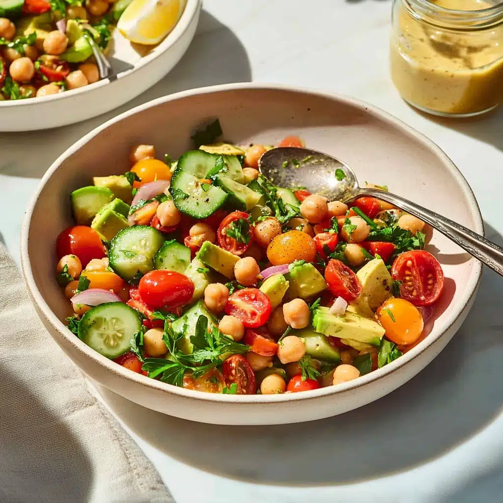 Mediterranean Chickpea Salad Recipe - Recipe Image