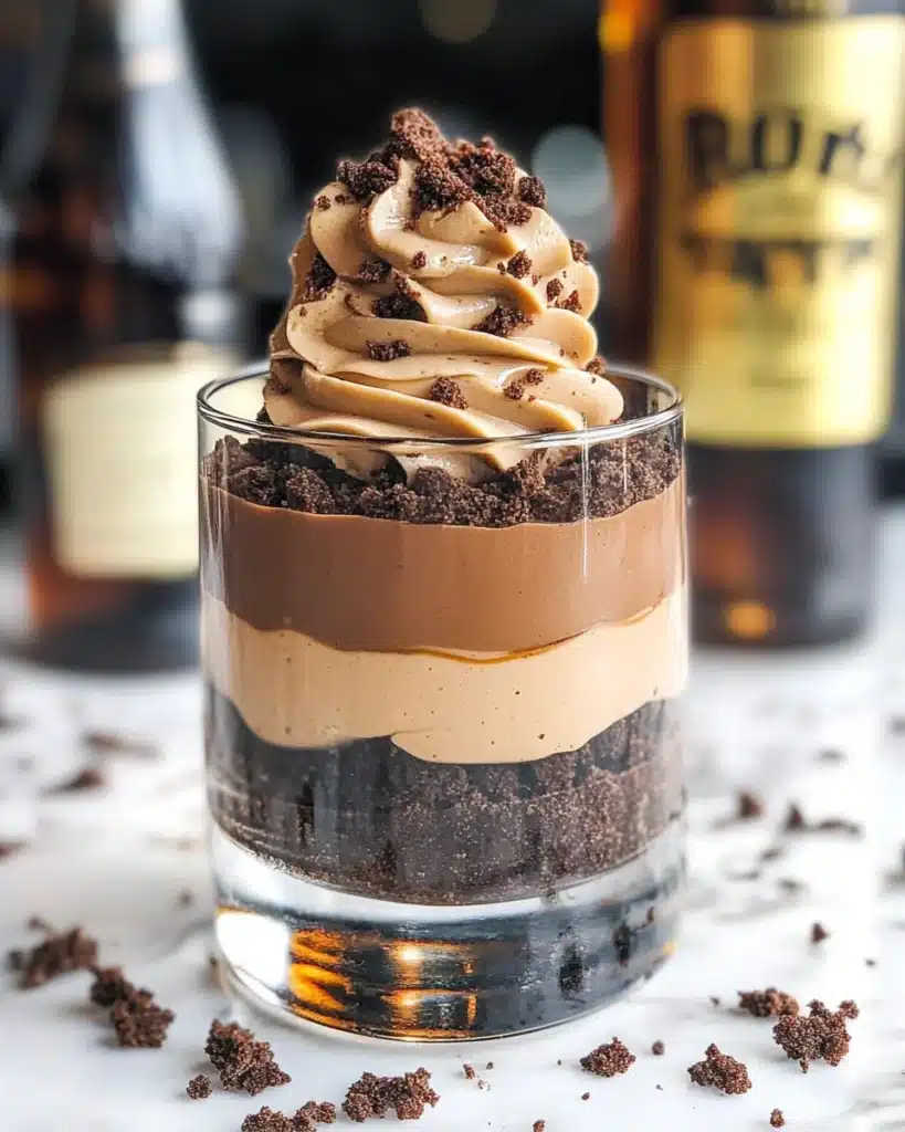 Mini Baileys Chocolate Cheesecake Trifles Recipe