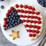 American Flag Fruit Pizza Recipe