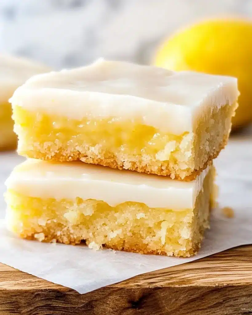 Lemon Brownies Recipe