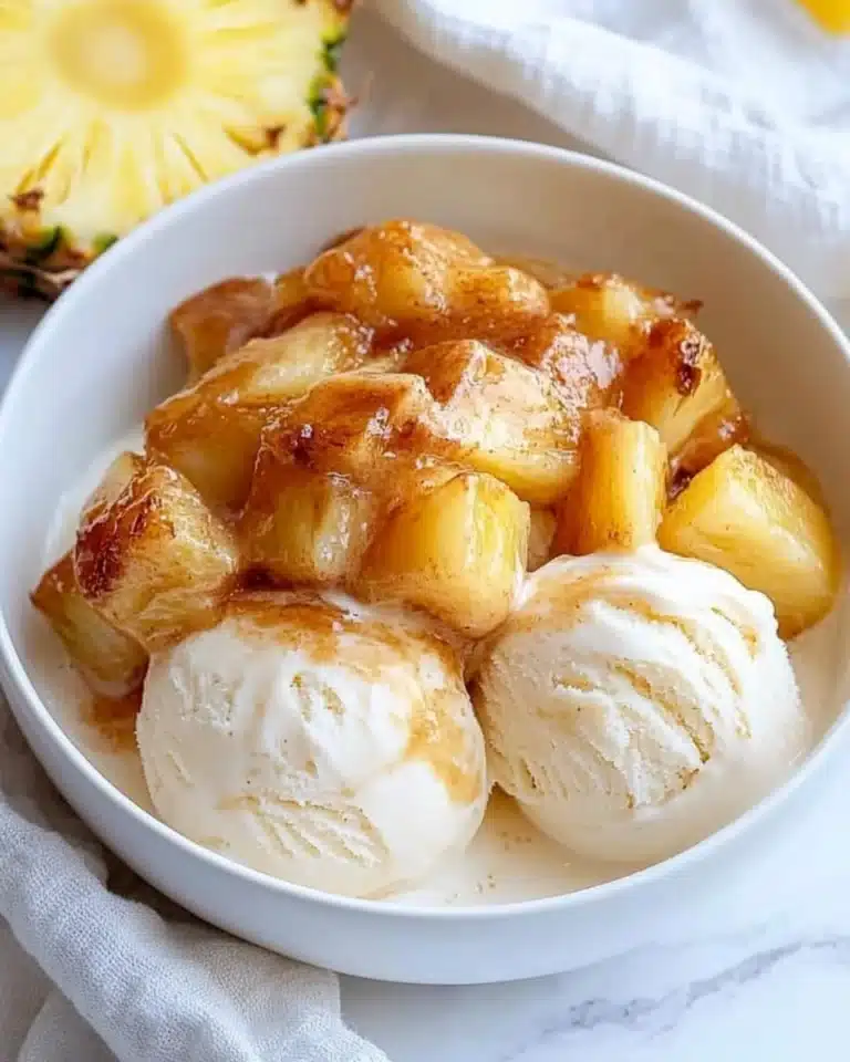 Maple Cinnamon Air Fryer Pineapple Recipe
