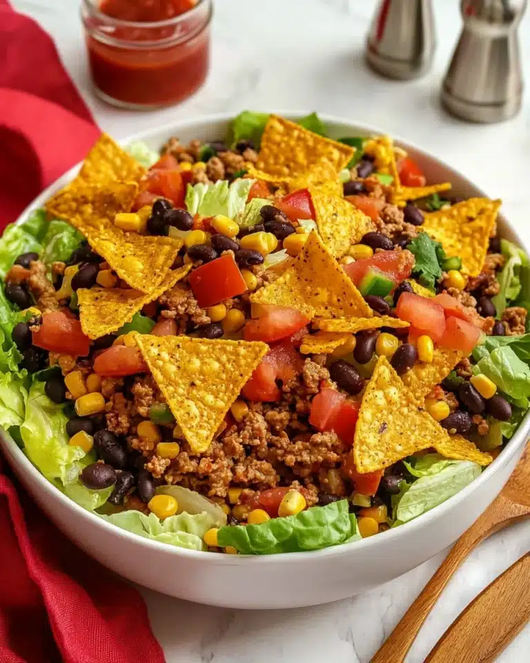 Easy Doritos Taco Salad Recipe
