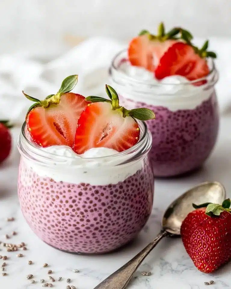Strawberry Chia Pudding Recipe
