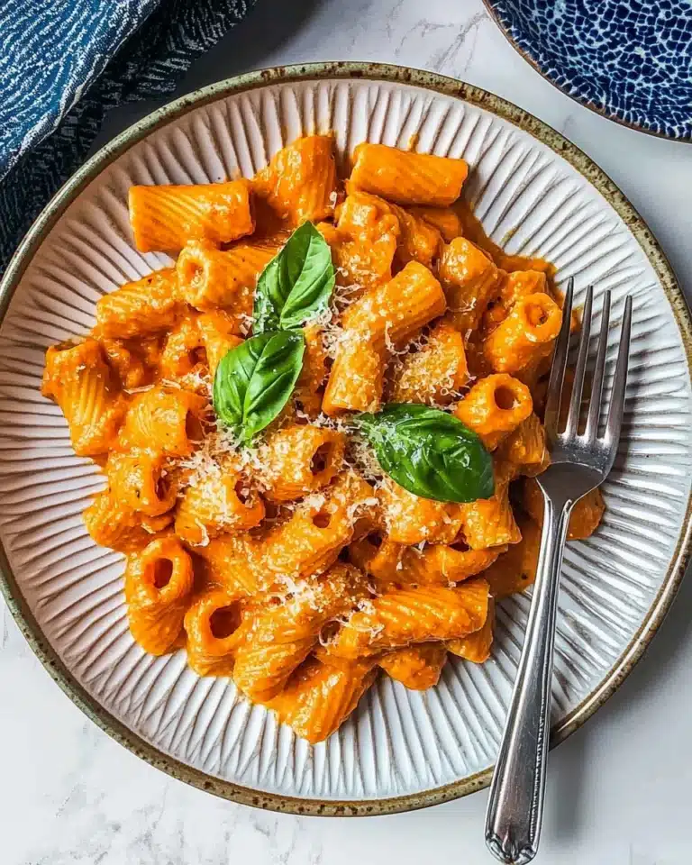 Roasted Red Pepper Pasta Recipe
