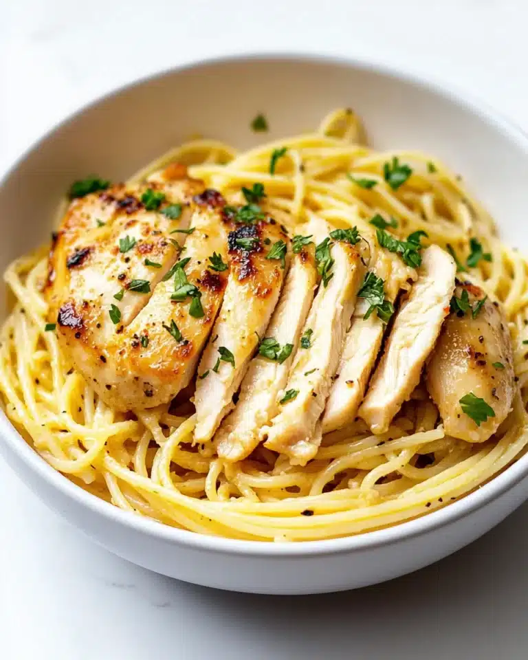 Best Garlic Chicken Pasta Recipe
