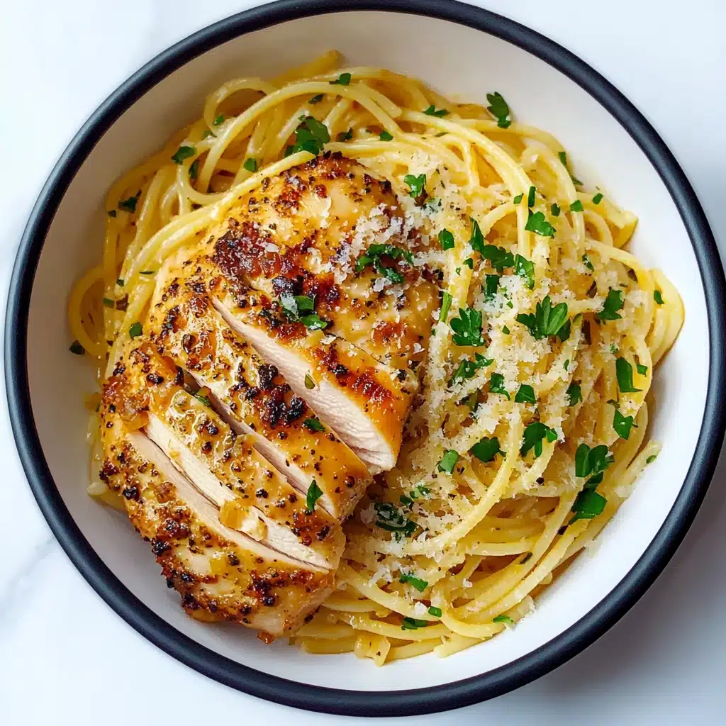 Best Garlic Chicken Pasta Recipe - Recipe Image