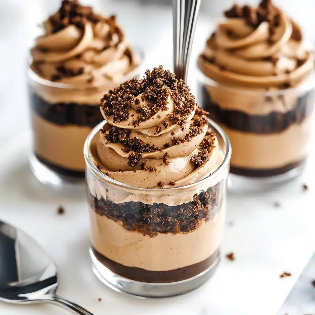 Mini Baileys Chocolate Cheesecake Trifles Recipe - Recipe Image
