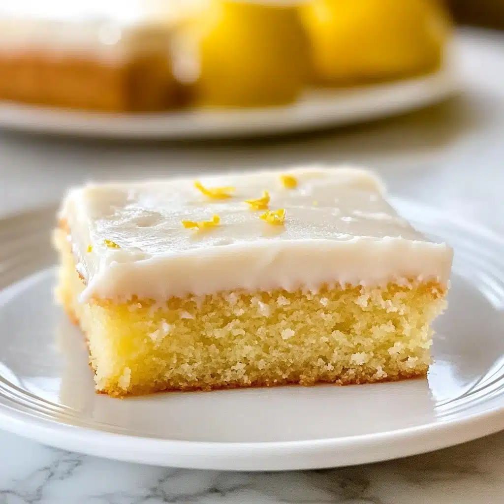 Lemon Brownies Recipe - Recipe Image