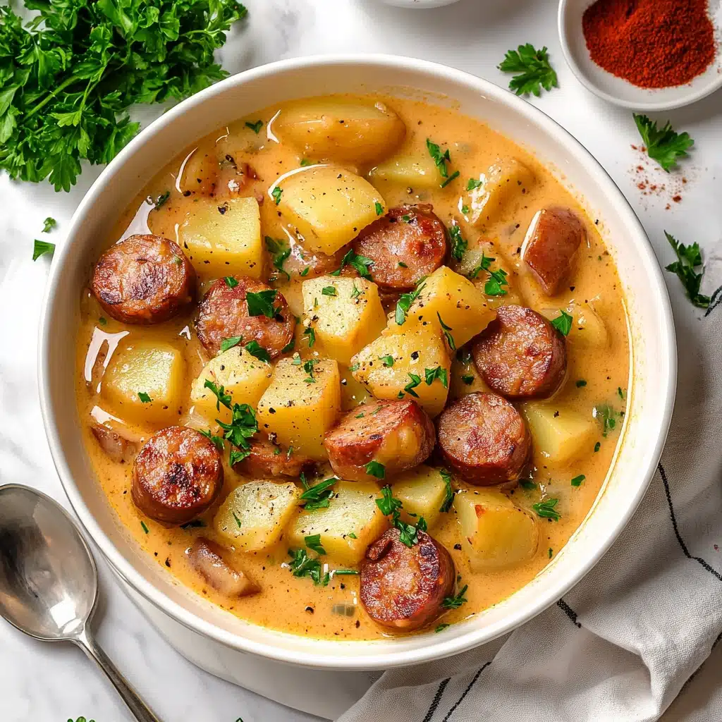 Creamy Cajun Potato Soup Recipe - Recipe Image