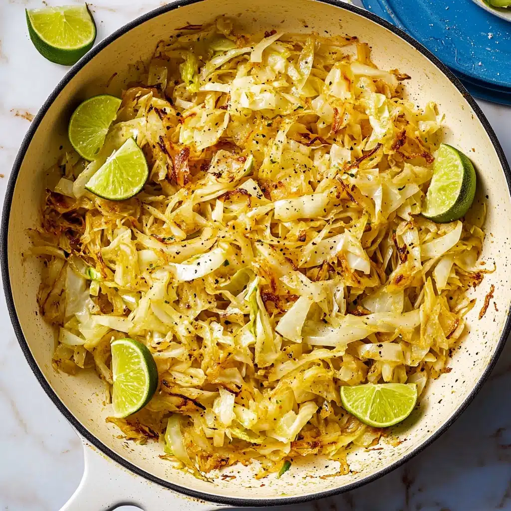 Sauteed Cabbage with Garlic and Lime Recipe - Recipe Image