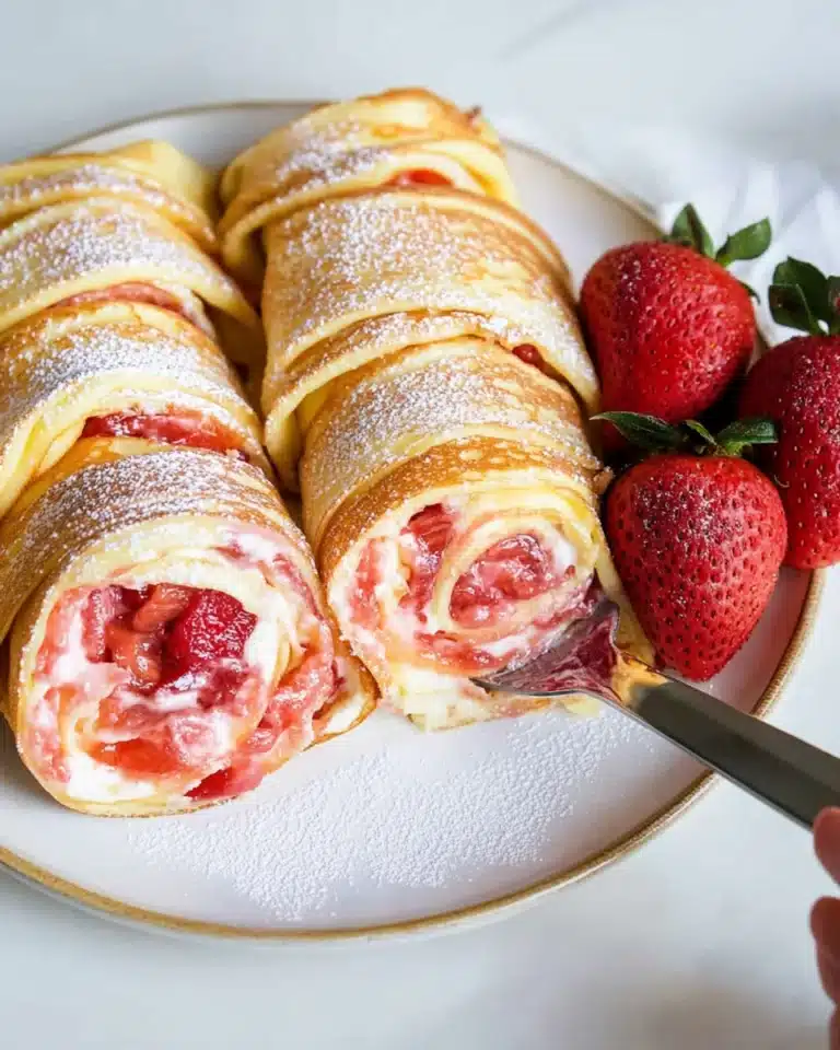 Strawberry Dream Rolls Recipe