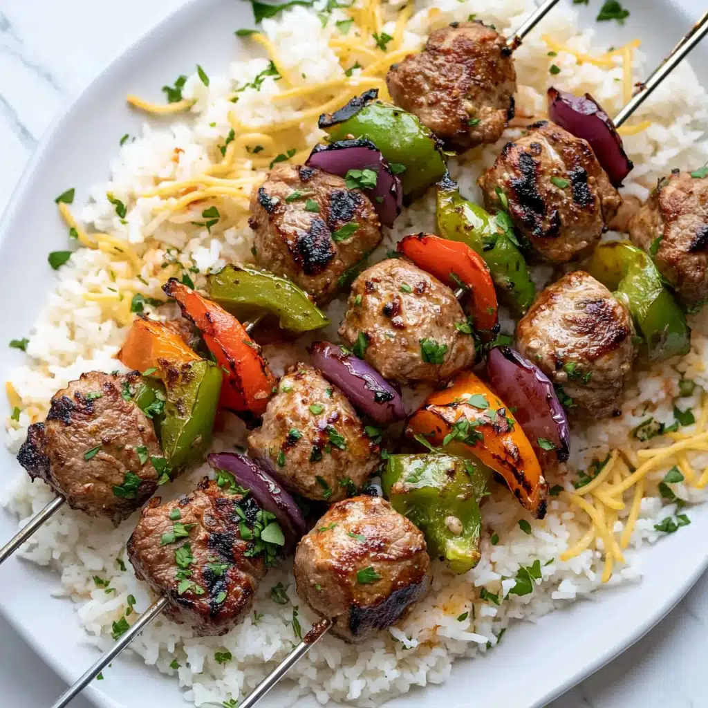Grilled Chicken Kabobs Recipe - Recipe Image
