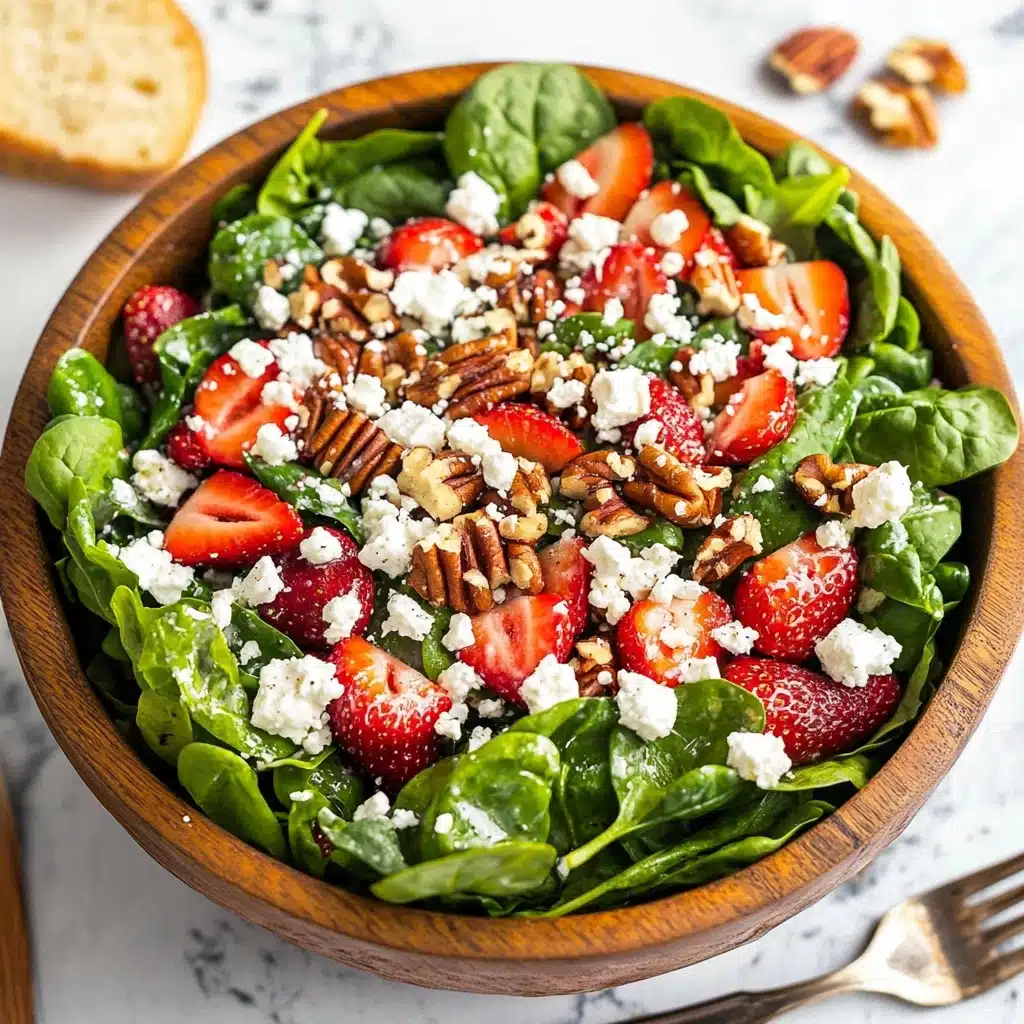 Spinach Strawberry Salad Recipe - Recipe Image
