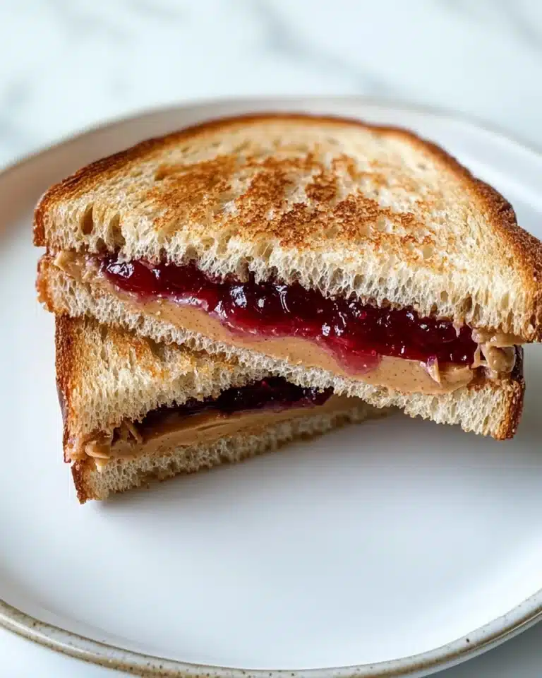 Fried Peanut Butter and Jelly Sandwich Recipe