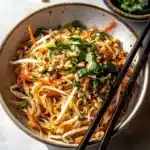 Garlic Butter Chicken Pad Thai Recipe