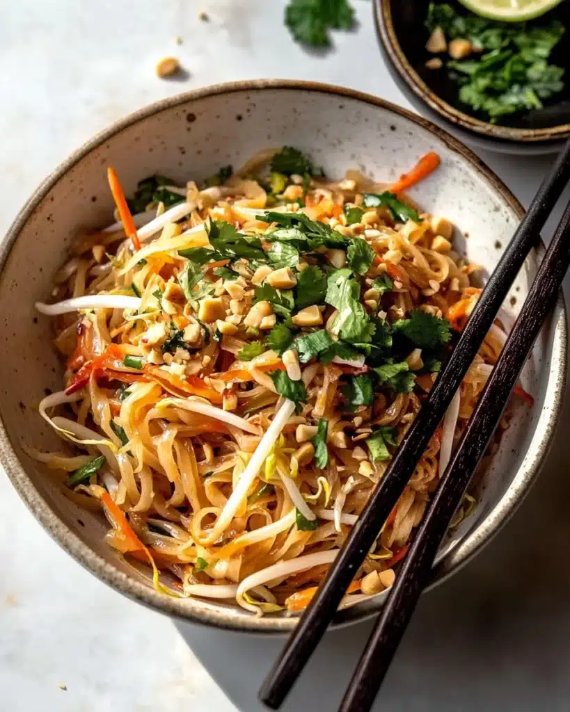 Garlic Butter Chicken Pad Thai Recipe