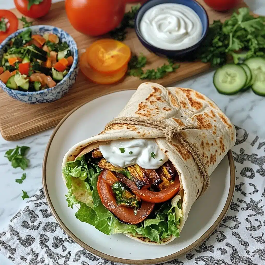 Chicken Shawarma Wraps Recipe - Recipe Image