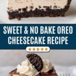 No Bake Oreo Cheesecake Recipe