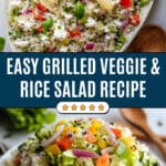 Grilled Vegetable and Rice Salad Recipe