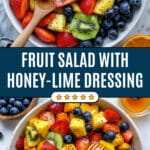 Fruit Salad with Honey-Lime Poppy Seed Dressing Recipe