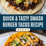 Smash Burger Tacos Recipe
