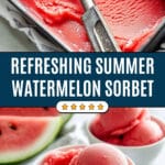 Watermelon Sorbet Recipe