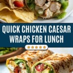 Chicken Caesar Wrap Recipe