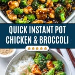 Instant Pot Chicken and Broccoli Recipe