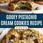 Pistachio Cream Cookies Recipe