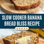 Slow Cooker Banana Bread Recipe