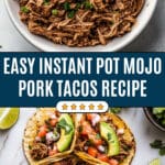 Instant Pot Mojo Pork Recipe