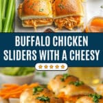 Sheet Pan Buffalo Chicken Sliders Recipe