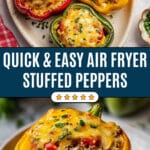Air Fryer Stuffed Peppers Recipe